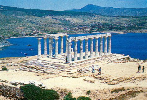 Sanctuary Of Poseidon Poseidon Temple Athens Greece