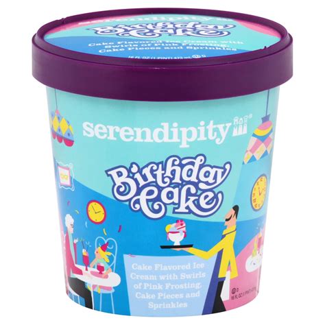 Serendipity Birthday Cake Ice Cream Shop Ice Cream At H E B