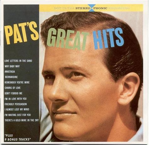 Pat S Great Hits Pat Boone Cd Album Muziek Bol