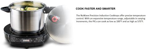 NuWave PIC Pro Highest Powered Induction Cooktop 1800W- Buy Online in ...