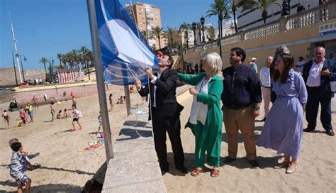 Cádiz es la provincia de Andalucía con mayor número de banderas azules