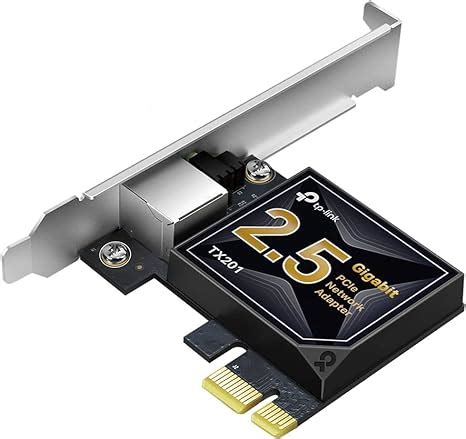 TP Link Scheda Di Rete PCIe Da 2 5 GB TX201 Adattatore Di Rete PCIe