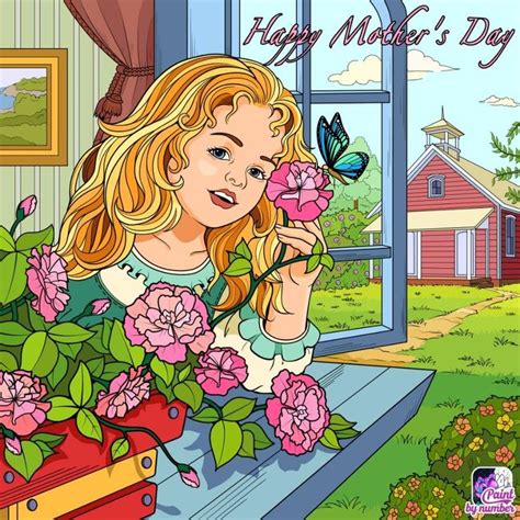 Pin By Regina Beane Feagin On Paint By Number Painting Mother S Day