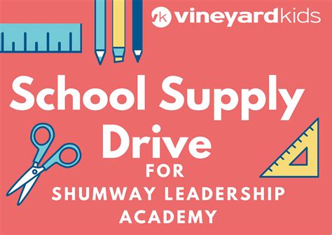 Shumway Back To School Supply Drive Vineyard Gilbert