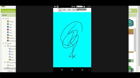 Mit App Inventor Tutorial Canvas Picture Drawing Youtube