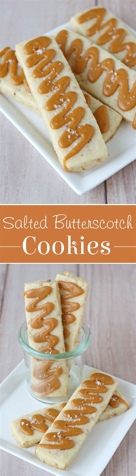 Salted Butterscotch Cookies Glorious Treats