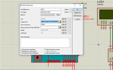 I C Lcd With Arduino Proteus Simulation And Code Proteus Tutorial Images