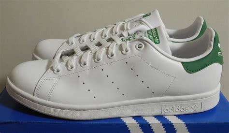 未使用新品 スタンスミス 2019年製 JP27 0cm 白緑 M20324 生産終了 天然皮革 adidas stansmith