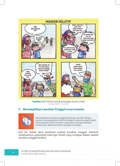 Buku Siswa Bahasa Indonesia Kelas X Sma Negeri Kluet Selatan