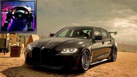 2021 BMW M3 Competiton Sedan Forza Horizon 5 Thrustmaster 458