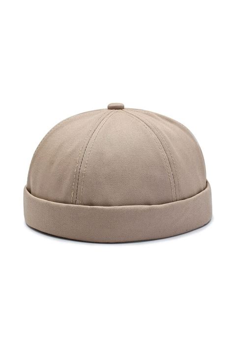 Rupen Kraft Unisex 100 Pamuk Cap Ayarlanabilir Docker Şapka Yazlık