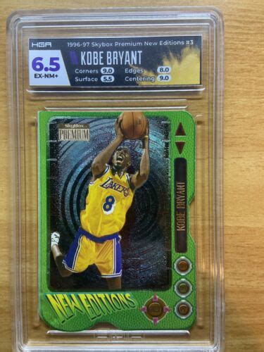 1996 97 Skybox Premium Kobe Bryant New Editions SP 3 HGA 6 5 EBay