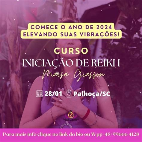 Curso de Reiki I em Palhoça Sympla