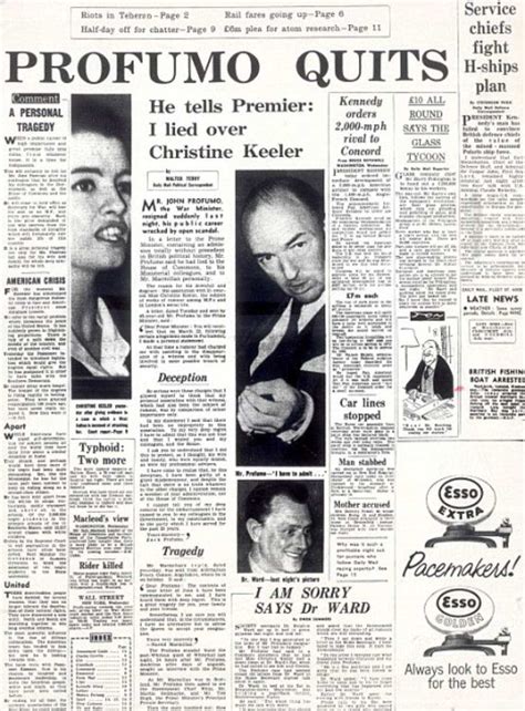 The Profumo Affair: The Secretary of State for War & the Famous Model