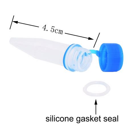 100pcs Microcentrifuge Tube With Snap Cap 15ml Ce Vicedeal