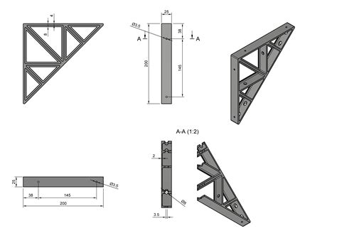 Stl File Shelf Bracket・3d Print Design To Download・cults