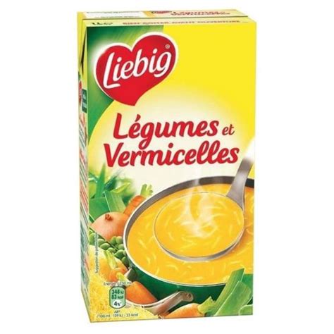 Liebig Liebig Soupe L Gumes Et Vermicelles Lot De Cdiscount Au