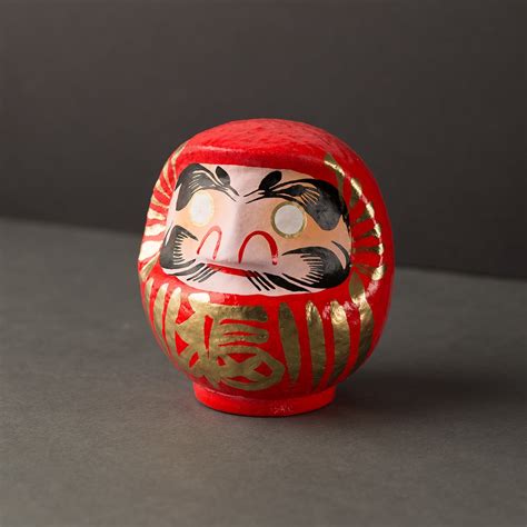 Red Japanese Daruma Doll Lucky God The Japanese Shop