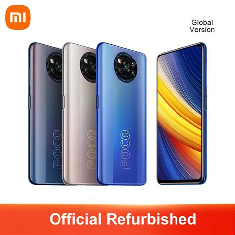 Восстановленный смартфон POCO X3 Pro глобальной версии купить недорого ...