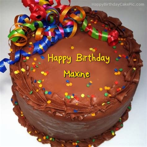 ️ Party Birthday Cake For Maxine