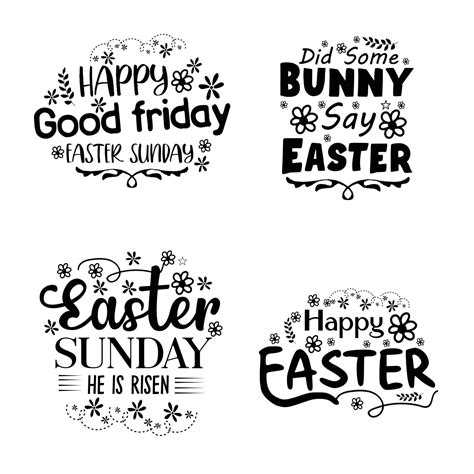 Happy Easter Lettering Typography Design 20495471 Vector Art At Vecteezy