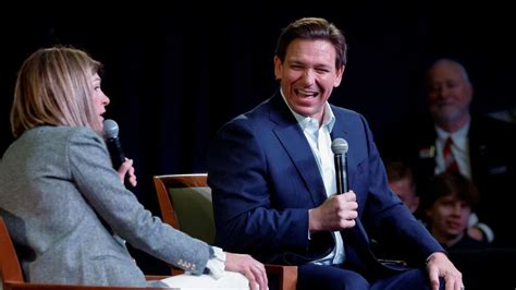 DeSantis tests presidential waters in Iowa - ABC News