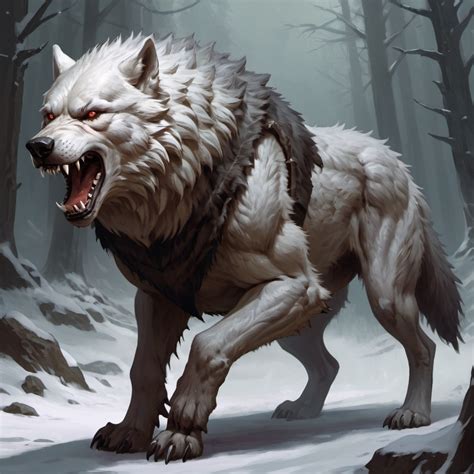 Big Scary Dire Wolf Dnd 5e Detailed Features