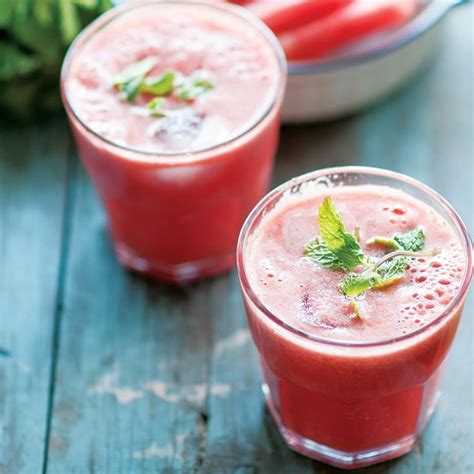 Smoothie au melon d eau Châtelaine