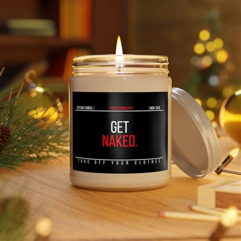 Get Naked Candle Candle Oz Intention Candle Aesthetic Candles Bedroom Vanity Decor Non