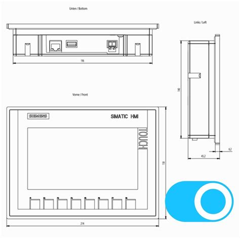 Ihm Siemens Ktp Basic Av Gb Ax Profinet X Frete Gr Tis