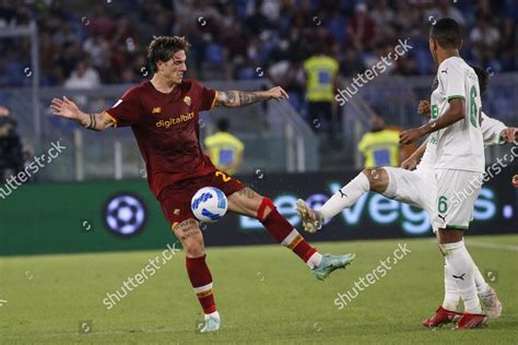 Romas Nicolo Zaniolo L Action During Editorial Stock Photo Stock