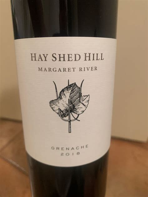 2020 Hay Shed Hill Grenache Australia Western Australia South West