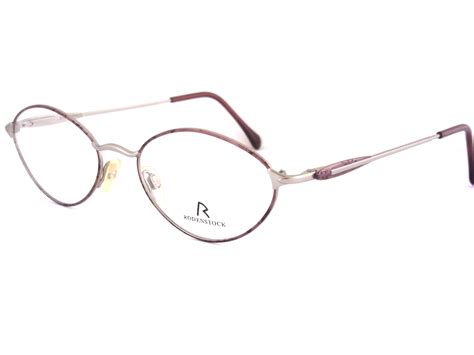 Rodenstock R 4294 E Women Metal Eyeglass Frames Vintage Made In Italy 90s Nos Ebay