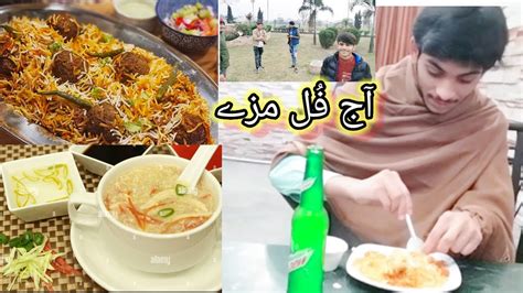 Usman Ali Mustafa Aj Hum Dost Ny Buhat Maza Kiya Gujaranwala Food