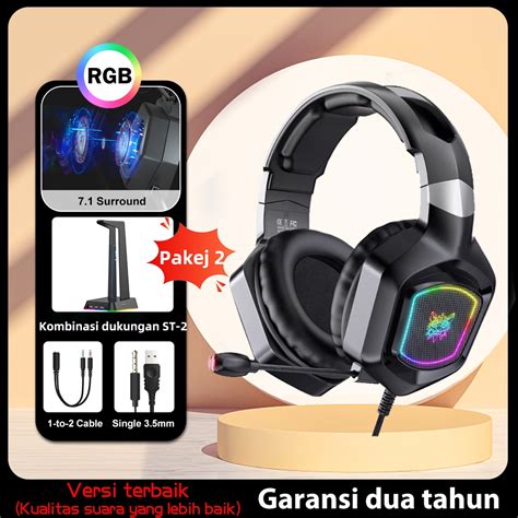 Jual Onikuma K Noise Cancelling Headphone Gaming Super Bass Headset