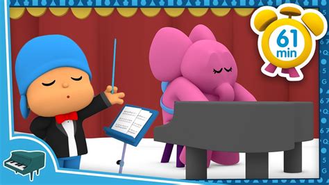 Pocoyo Deutsch Musikinstrumente Lernen Minuten Cartoons