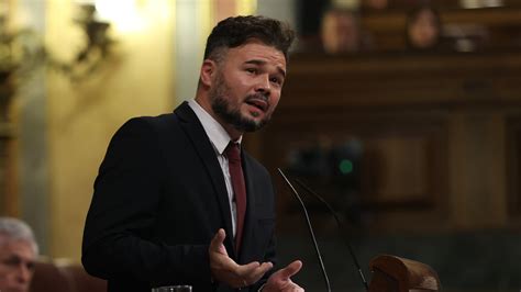 Rufián confiesa que tuvo que usar los PGE como palanca para forzar a