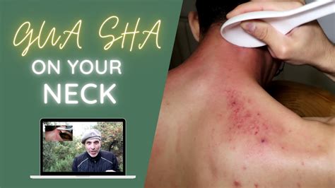 How To Do Gua Sha On Your Neck Youtube