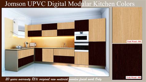 Jomson UPVC Modular Kitchen Colors 9663000555