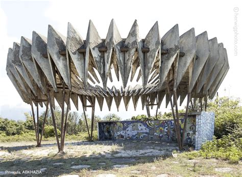 Soviet Bus Stops Surreal Architectural Roadside Wonders Urbanist