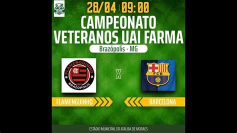 CAMPEONATO VETERANO UAI FARMA RODADA 2 FLAMENGUINHO BRAZÓPOLIS X