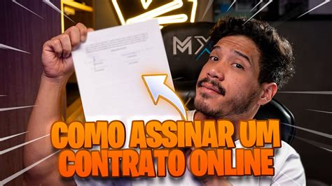 GRATUITO Assinar Contratos Online Agilidade e Segurança YouTube