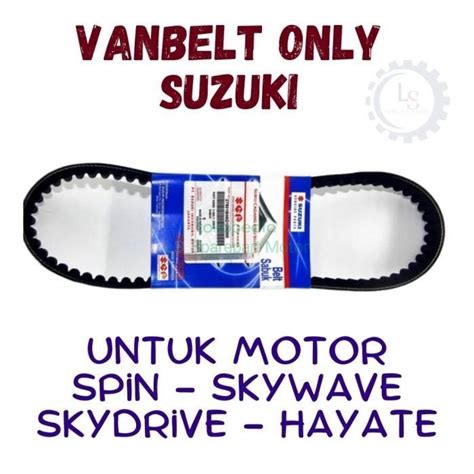 Jual Vanbelt V Belt Only Suzuki Spin Skydrive Skywave Hayate Original