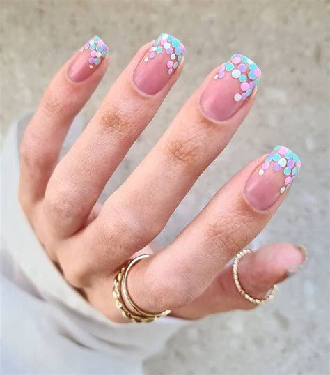 35 Modern And Creative Designs For French Nail Art Ideasdonuts