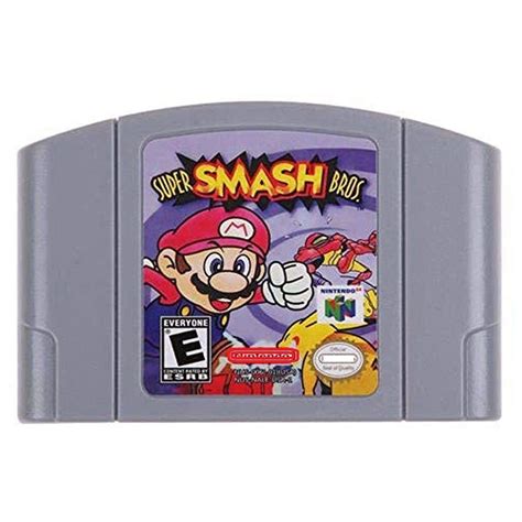 Super Smash Bros Repro N64 Gym Up Store