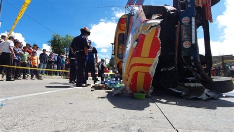 Accidente De Bus Deja Un Muerto Y Diez Heridos En Ruta Interamericana