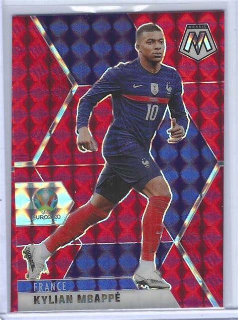 KYLIAN MBAPPE 2020 21 PANINI MOSAIC UEFA EURO RED MOSAIC PRIZM 112 EBay