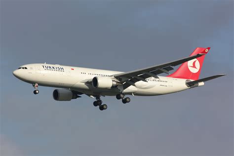 Airbus A330 200 Turkish Airlines схема салона