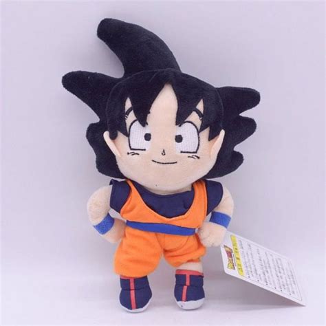 Dragon Ball Peluche Peluche Super Saiyan Son Goku Figurines D Anime