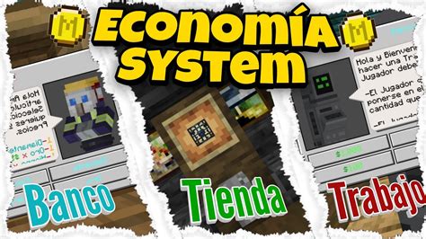 Sistema De Economia Completo Para Minecraft Bedrock